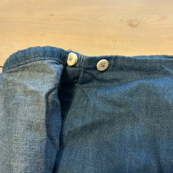 Converse wrap around Jean skirt size medium women's never worn - Picture 4 of 7